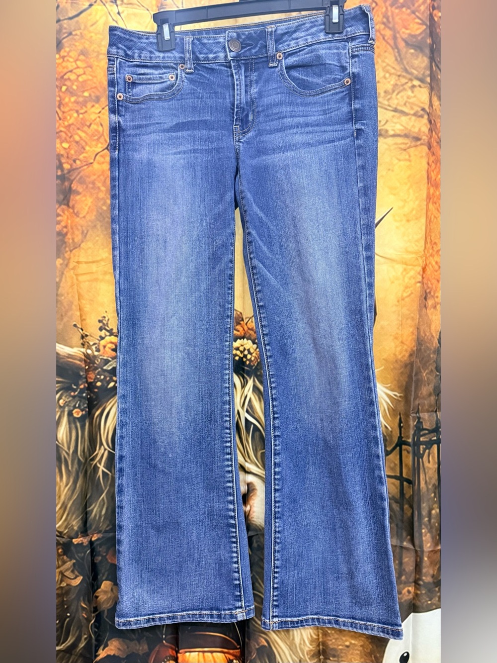 American Eagle Outfitters Women's Blue Bootcut Jeans